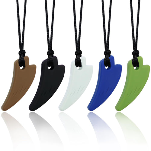 Chew Necklaces for Sensory Kids 5 Pack